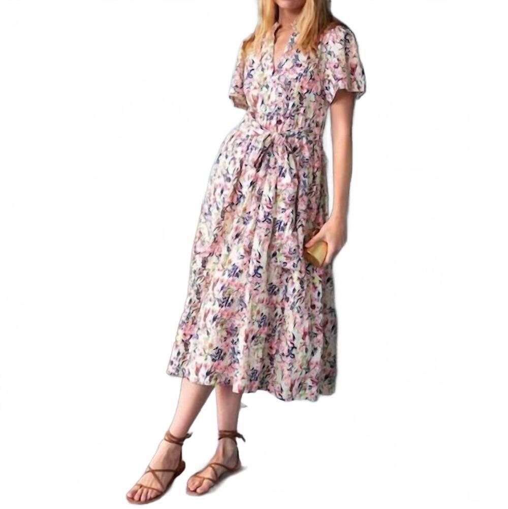 NEW MERSEA pariscope maxi dress in fleur